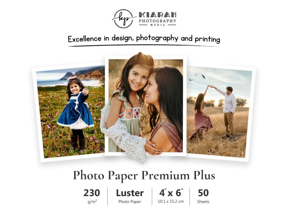 Photo Paper Premium Plus | Luster | 230 g/m² | 4" x 6" | 50 sheets